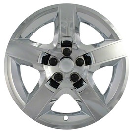 Upgrade Your Auto Chrome Hubcap Wheel Covers (Set of 4) for Saturn Aura 2008-2009