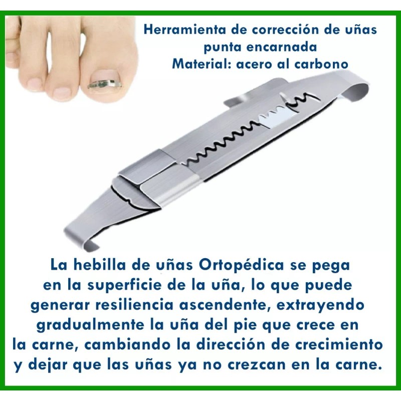 INVDISA Corrector De Uñas Encarnadas - N U E V