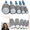 Liseng Ceramic Ionic Round Hair Brush Barrel Hairdressing Hair Salon