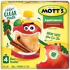 Mott's Cinnamon Applesauce, 3.2 Oz Clear Pouches, 24 Count (6