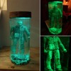 Night Light with Horror Film Resin Statue Inside Table Lamp
