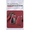 Ontto Metal & Leather Key Case Fit for Chevy Silverado
