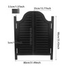 Interior Swinging Doors Saloon Door Wood Cafe Door with Metal