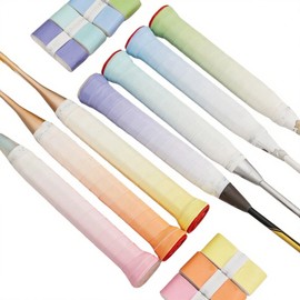 Makuki Tennis Badminton Grip Tape 7 Pack Racket Grip Tape Comfortable Grip Non-Slip Super Absorbent for Fishing Rod Bicycle Baseball Racquet