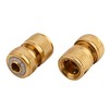 Mivos 2 x 1/2 inch (13 mm) Brass Garden Hose