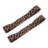 NOLITOY 2Pcs Adjustable Fixed Leopard Headbands for Wig Caps Elastic