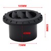 75mm Swivel Air Vent Outlet for Diesel Heater Air Conditioning