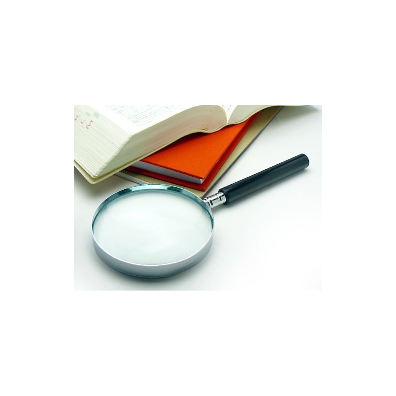 [Glass Lens / Cana Frame Hand-held Loupe] R-90 2.5x 3.5