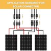 OBLLAR Solar Y Branch Connectors Solar Panel Parallel Connectors 1