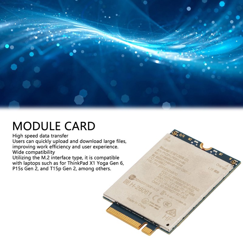 Network Card Module EM120R GL 4G LTE CAT12 600Mbps M.2