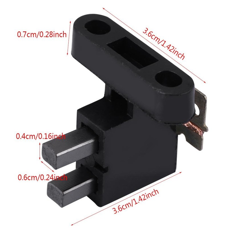 Generator Brush, 10pcs Generator Carbon Brush Assembly Replacement Accessories Generator