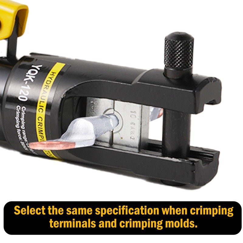 Cable Lug Crimping Tool, 8 AWG to 250 MCM Hydraulic