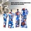 4PCS PU Leather Camouflage Waterproof Thicken Lining Golf Putter Head