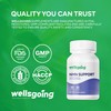 NAD+ Booster Supplement with NMN 500mg, Resveratrol & TMG –