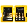 HUAZHICHUN Titanium Plating Combination Drill and Tap Bit Set,3-in-1 Screw