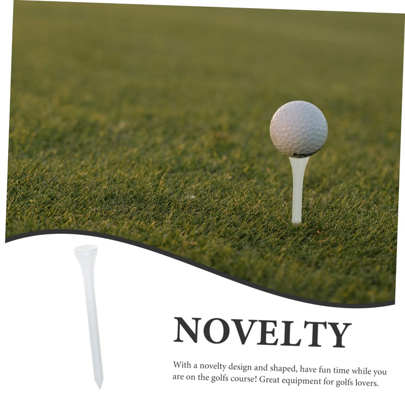 Sosoport 300pcs Wooden Golf Tees Wooden Accessories for Golfing Lightweight