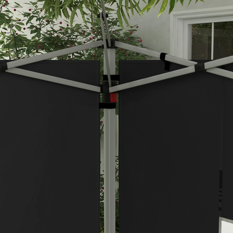 Outsunny Gazebo Side Panels with Window for 3x3(m) or 3x4m
