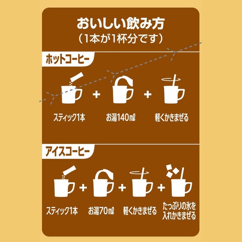 Nescafe Gold Blend Sticks, Black, 22 Bottles x 2 Boxes