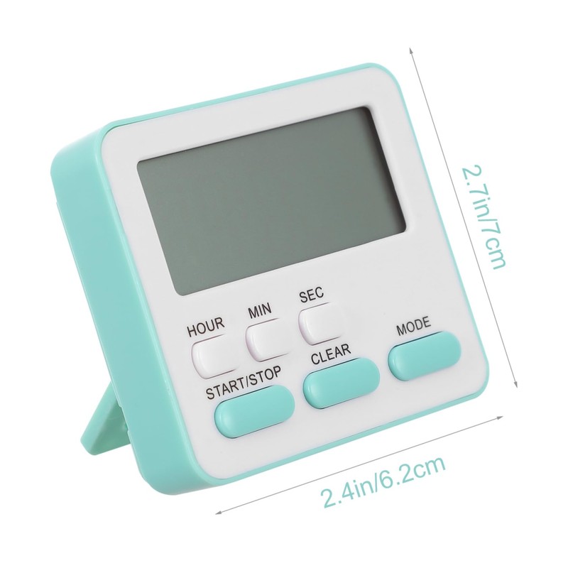 Ciieeo Digital Kitchen Timer with Alarm Clock Modes Silent Portable