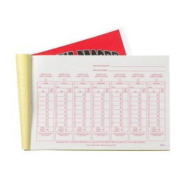 Driver Exemption Log Book 5-pk. for Short-Haul Operations - Book Format, 2-Ply with Carbon, 8.5" x 5.5", J. J. Keller & Associates, Inc.