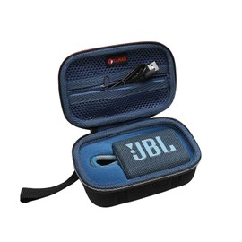 XANAD Hard Case for JBL Go3 / Go 3 Eco Portable Wireless Bluetooth Speaker - Travel Protective Carrying Storage Case Bag(Blue)