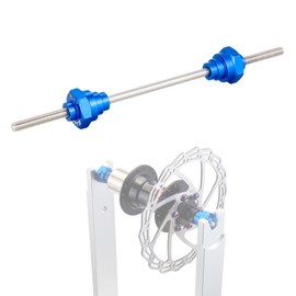 Mimoke Bicycle centring stand, through axle adapter, 12/15/20 mm, freewheel tool