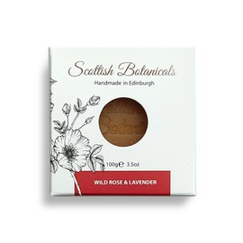 Wild rose & Lavender Soap,Cold Process natural face bar soap, With Premium Essential Oils, All Skin, Collaboration with RBGE, Scottish handmade soap, With seaweed extracts, DIANA DRUMMOND