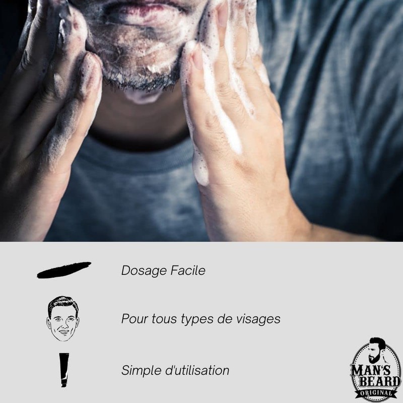 Man 'S Beard – Peeling Scrub 100 ml Face and Body in Crystals
