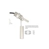 DC0-110V Liquid Water Level Sensor, Float Sensor Switch, Male Thread
