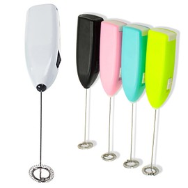 Espumador de leche, espumador de café, batidor eléctrico, miniagitador eléctrico de cocina, espumador de leche de mano para café, huevo, batidor de leche y batidor de acero inoxidable