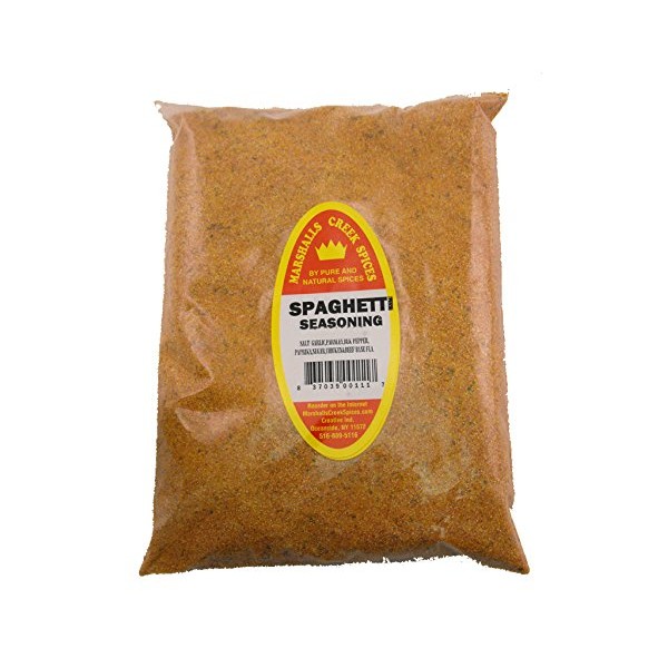 Family Size Refill Marshalls Creek Kosher Spices (st36) Spaghetti Seasoning,