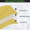 Reflective Insulation Roll 59inch x 10Ft Double Bubble Reflective Aluminum