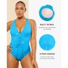SHAPELLX Women One Piece Swimsuits Tummy Control Bathing Suits with