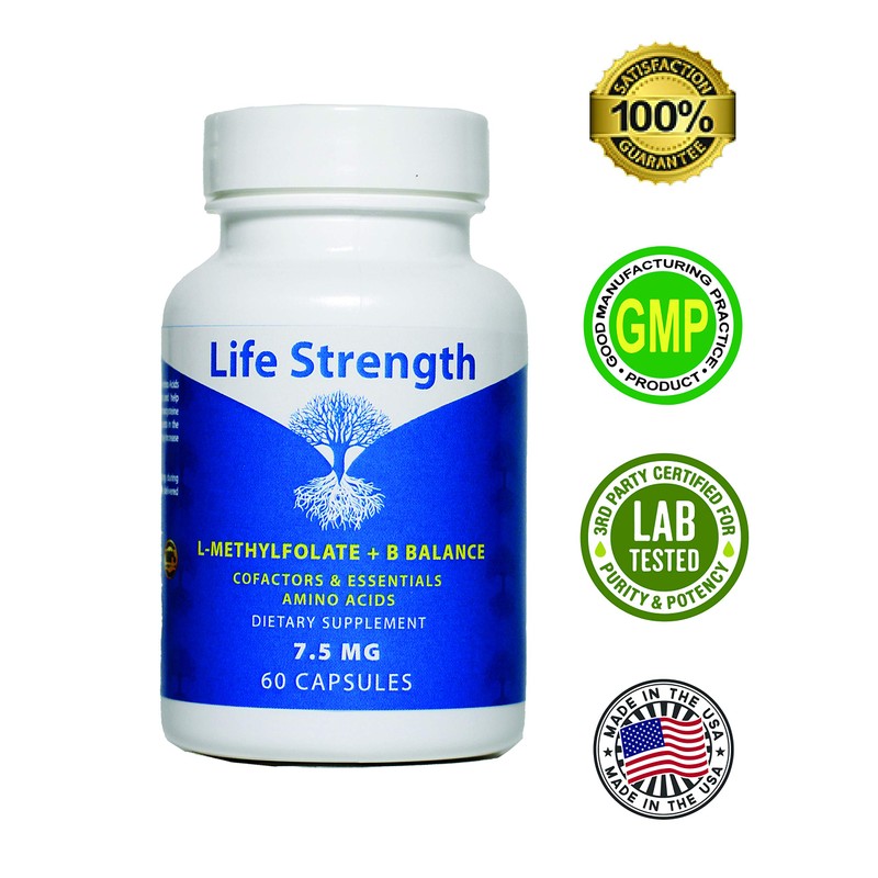 L-Methylfolate + B Balance (7.5mg) - 5-MTHF, B6, B2 &