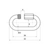 AIAI Stainless Ring Catch 3MM 15-709