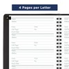 AT-A-GLANCE Telephone Address Book, Large Print, 500 Entries, 4-3/4" x