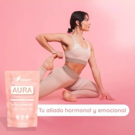 Aura Fórmula Botánica Femenina Con Maca Y Vitex 90 Cápsulas Sin Sabor
