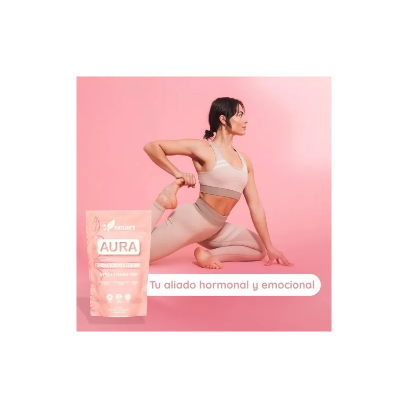 Aura Fórmula Botánica Femenina Con Maca Y Vitex 90 Cápsulas