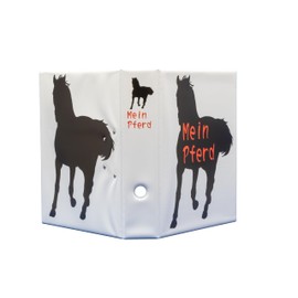 Motif Folder A4 My Horse, PVC Folder with 2 Mechanics, Sturdy Design Made in Germany