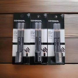COVERGIRL 3 Pack Covergirl Easy Breezy Brow Fill + Define Pencils, 500 Black