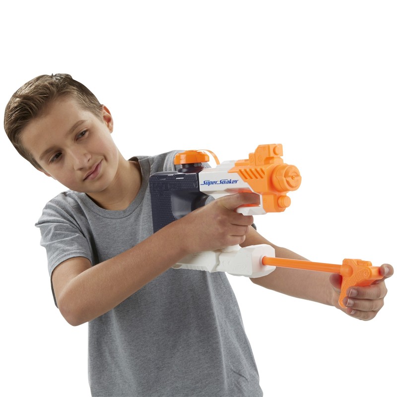 Super Soaker Hasbro B4443EU4 - H2OPS Squall Surge, Water Gun
