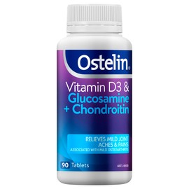 Ostelin Vitamin D3 and Glucosamine + Chondroitin Tablets (90 Tablets)