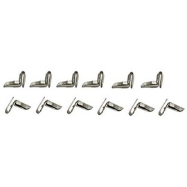 Speedway Motors Car Door Panel Installation Clips - 12 Piece Kit - Steel - For 1967-74 Camaro, 62-79 Nova, 64-72 Chevelle/El Camino