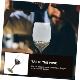 GRIRIW Transparent Wine Goblet Elegant Drinking Cup for Home Restaurant Use Stylish Design for Parties Special Occasions