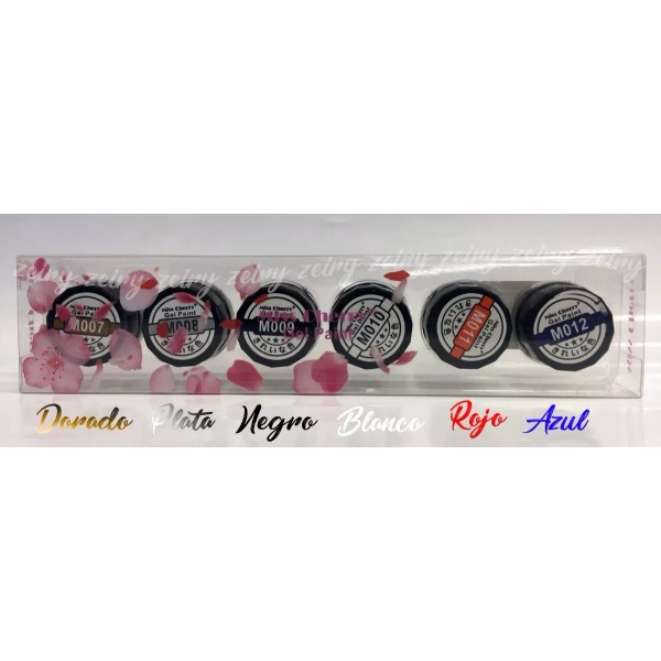 Miss Cherry Gel Painting Miss Cherry Gama Con Glitter Gel
