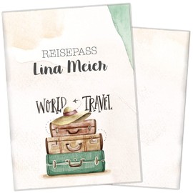 Cozy Racoon Passport Holder for Adults and Children | High Quality Passport Cover | Protective Cover, Suitcase., Retro