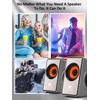 OROW PC Speakers, Mini Computer Speaker for PC with Bass