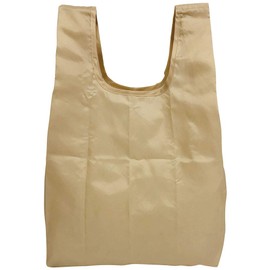 Marutama Industry 90320073 Eco Bag Compact My Bag with Storage Pouch, Beige