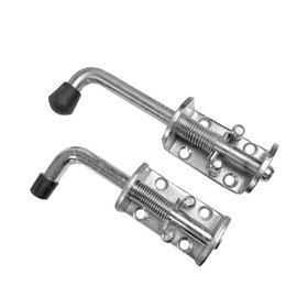 1PCS Spring Loaded Latch,Stainless Steel 304 Security Barrel Bolt Latch Trailer Gate Pin Lock Heavy Duty Tone Spring Latches Door Cabinet Hing (Length:165mm)