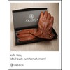 AKAROA ESTD 2019 TIM Men's Leather Gloves, Touchscreen Function, Italian